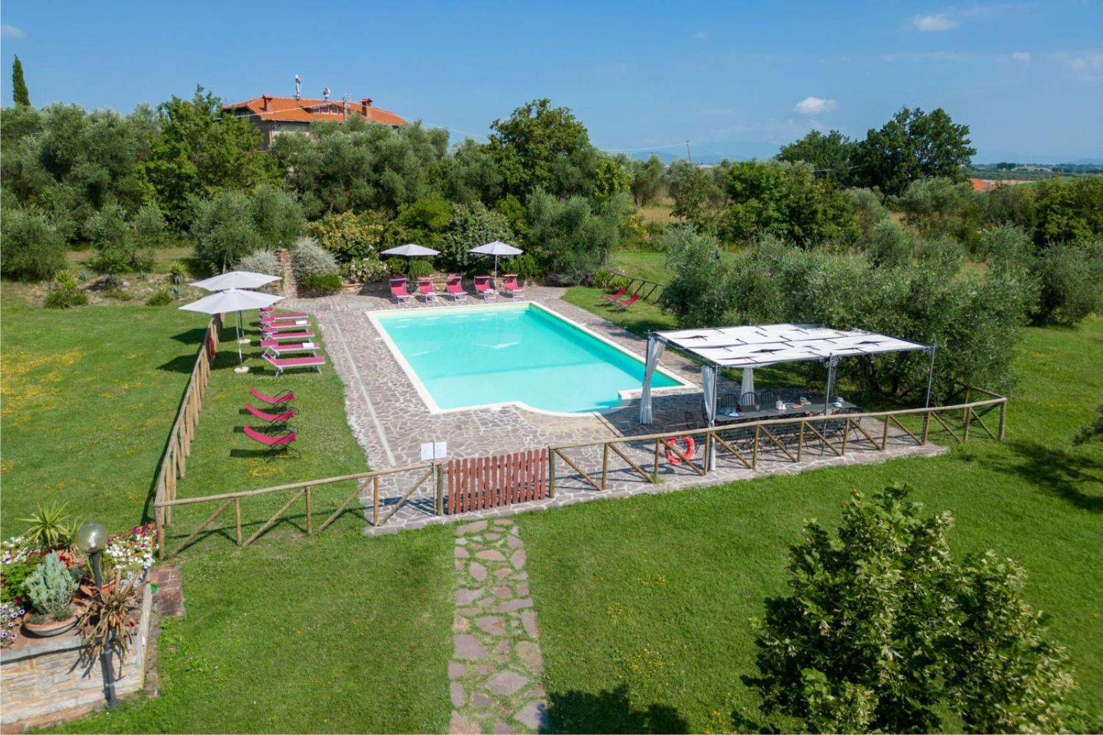 Camere con vista in Valdichiana Marciano della Chiana Esterno foto